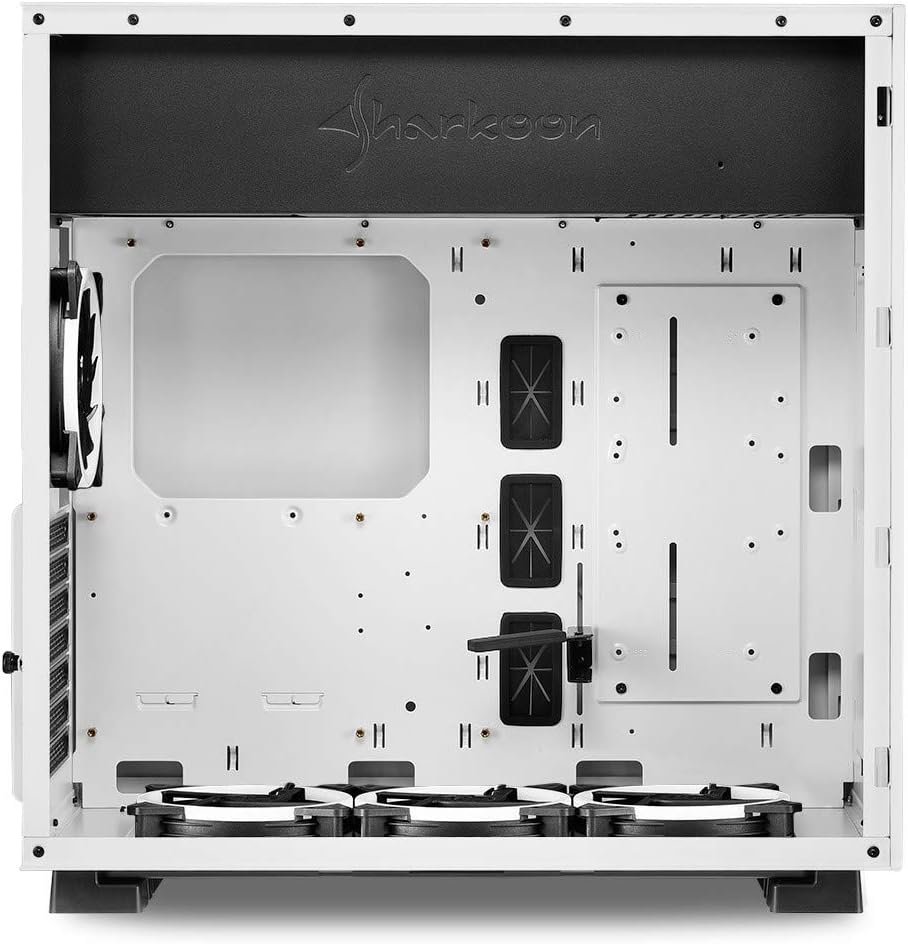 Sharkoon Pure Steel White PC Case, RGB