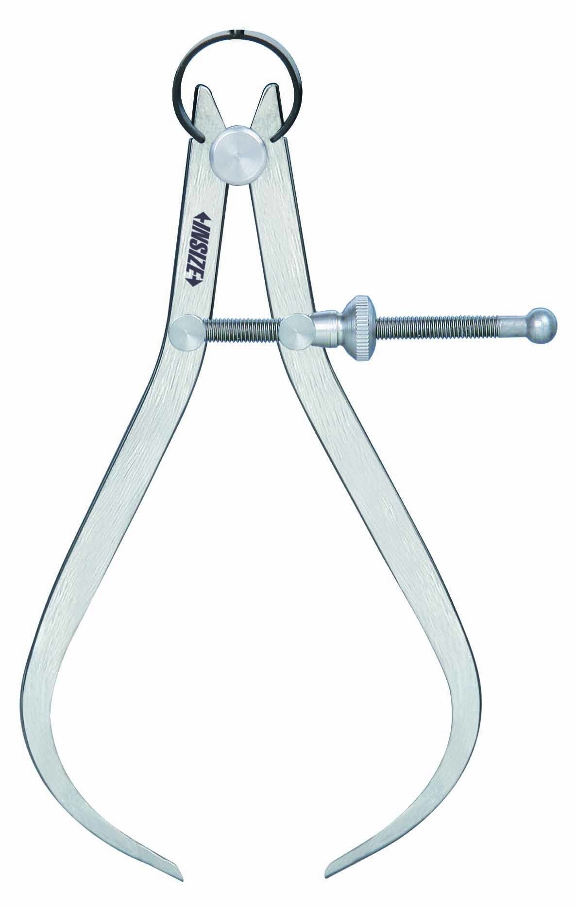 Insize - Outside Spring Caliper - Length 155mm - Range 0-140mm - ISZ-7262-150