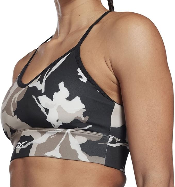 Reebok Women's Myt All Over Print Sports Bra