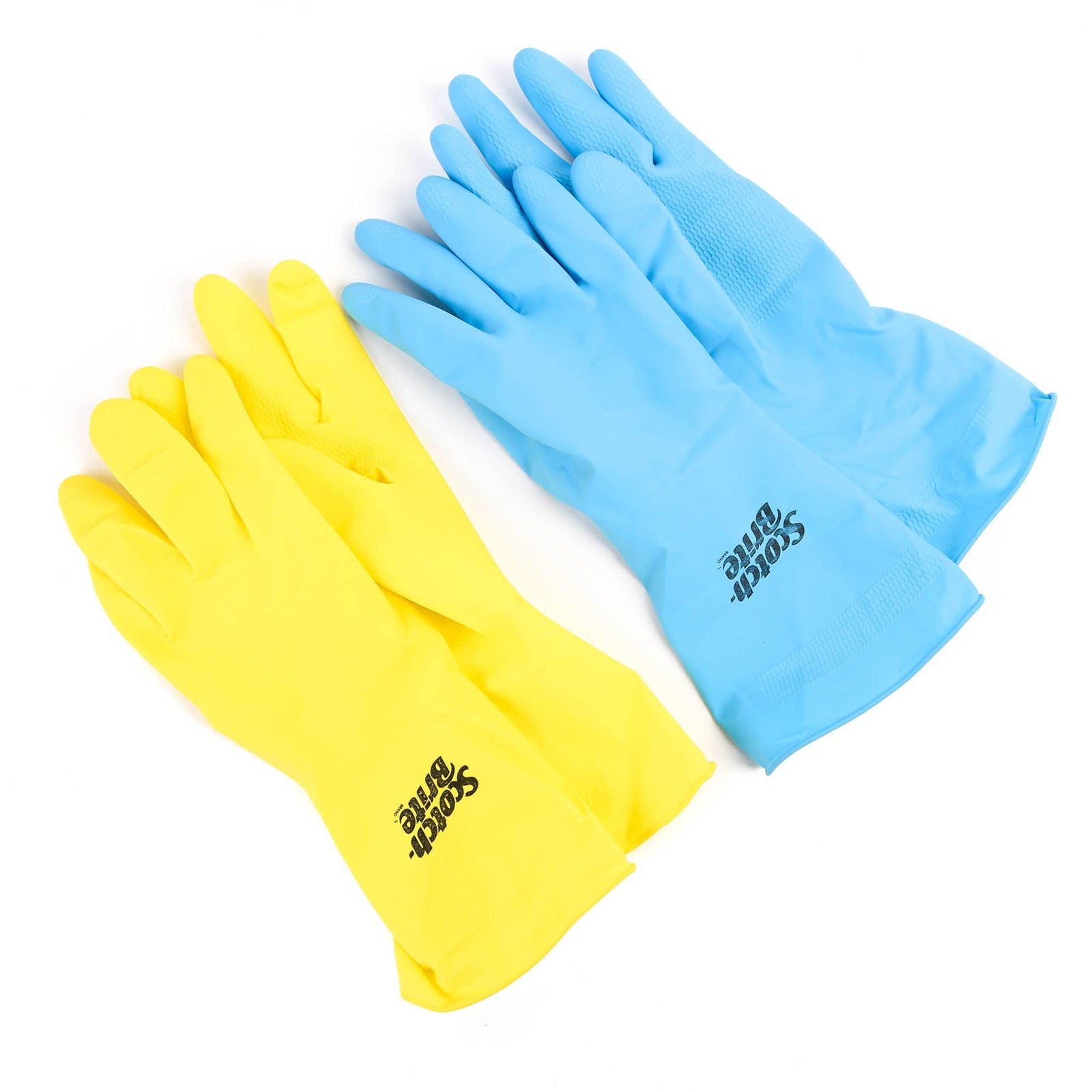 Scotch-Brite All Purpose Gloves Medium Size, 1 pair/pack | Reusable gloves | Protect your hands | Waterproof | Tear-Proof| Excellent Grip| Touch-Sensi