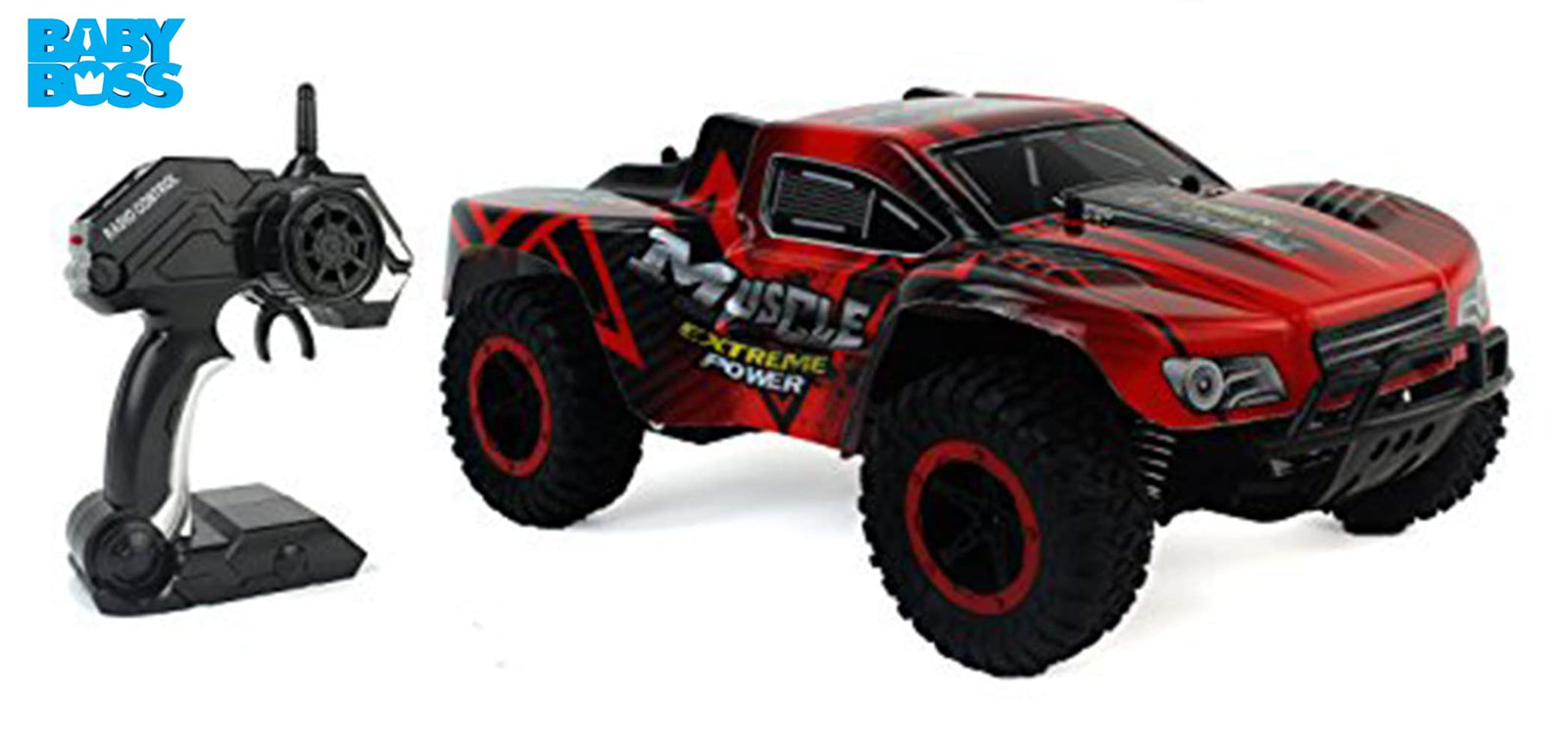 1:18 R/C CONTROLLED MUSCLE EXTREME POWER CHEETAH KING RACING CAR FOR KIDS
