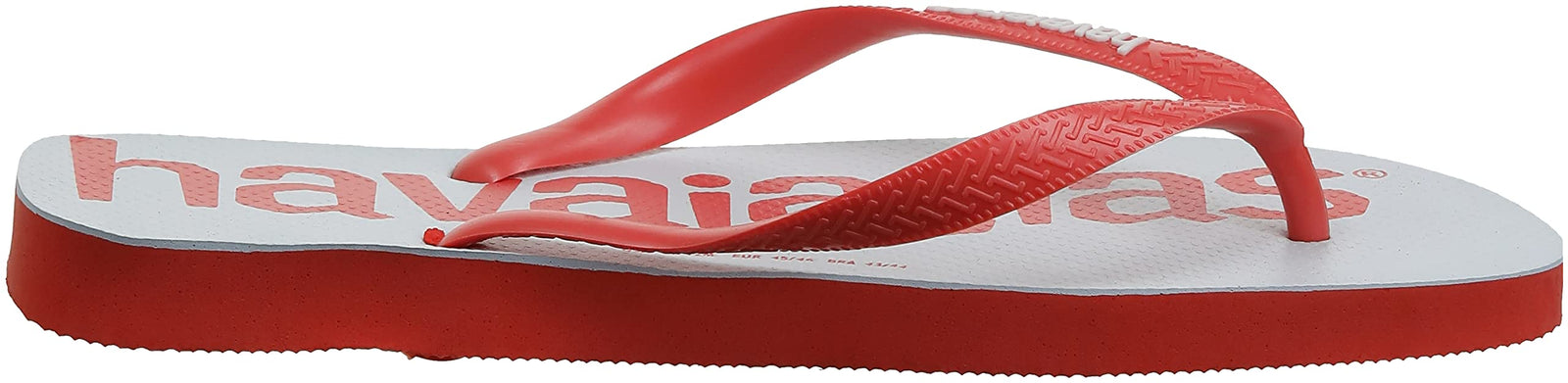 Havaianas Unisex Top Logomania 2 Sandals - Red Crush