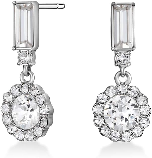 Mestige Women's Drop Earrings with Swarovski Crystals - MSER4012