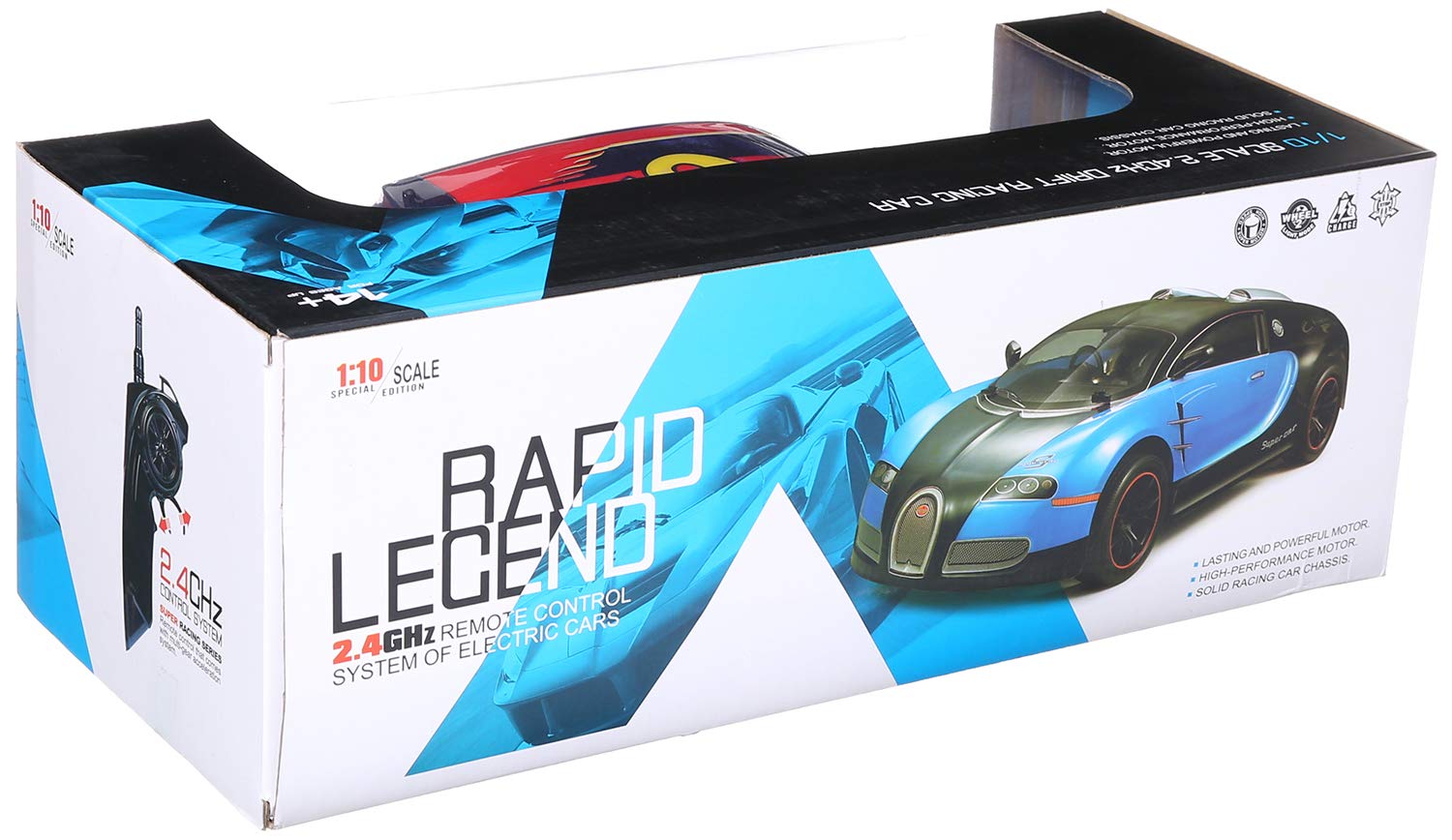 Rapid Legend Remote Control Car For Kids - Multi Color