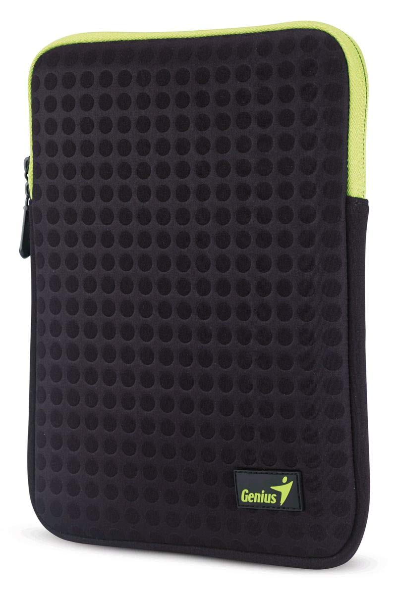 Genius GS-1021 Tablet Sleeve (Black & Green)