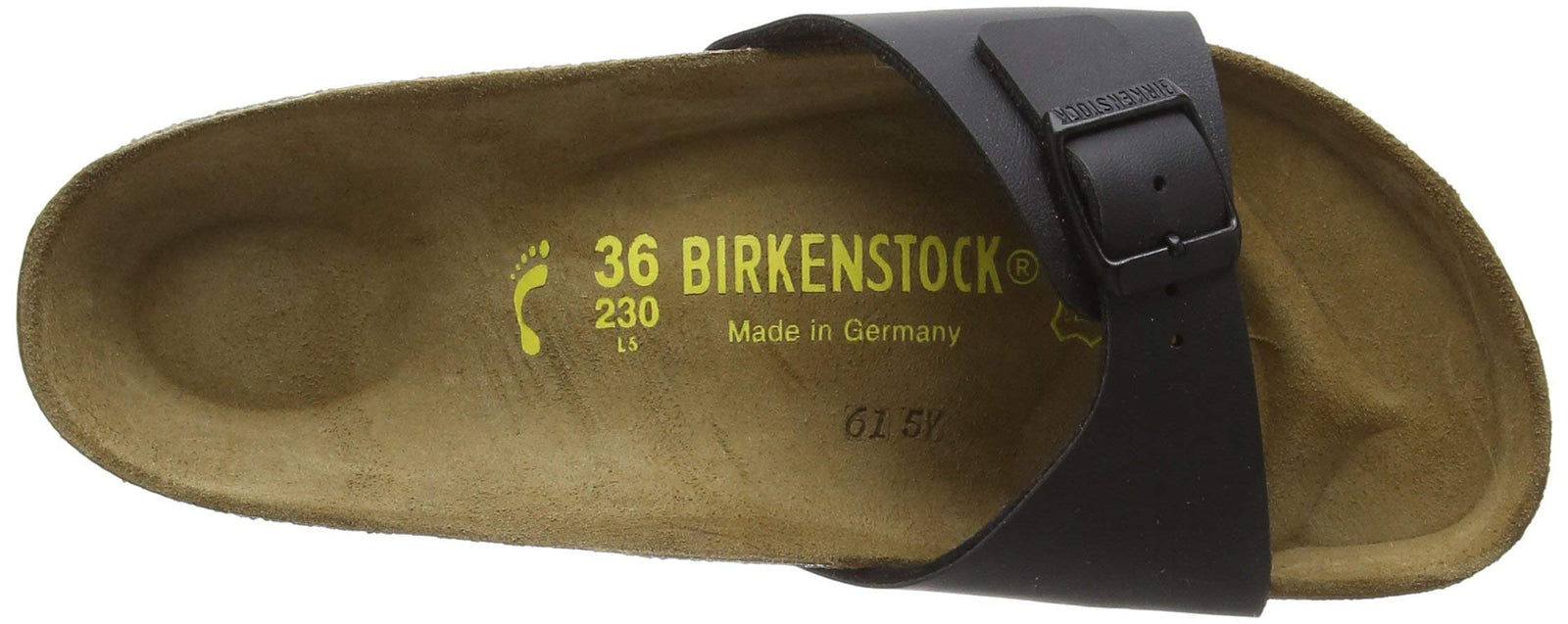 Birkenstock Madrid BF Metallic Black womens Slipper