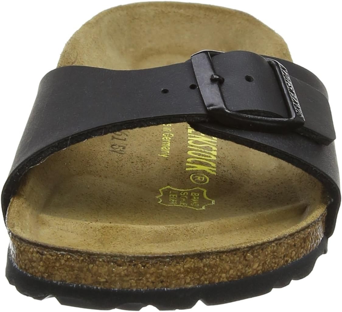 Birkenstock Madrid BF Metallic Black womens Slipper