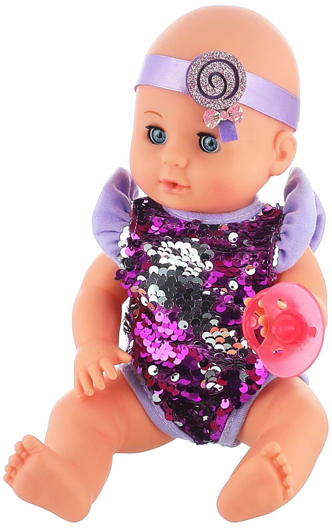 Yale Doll with Accessories for Girls, 30 cm - Multi Color