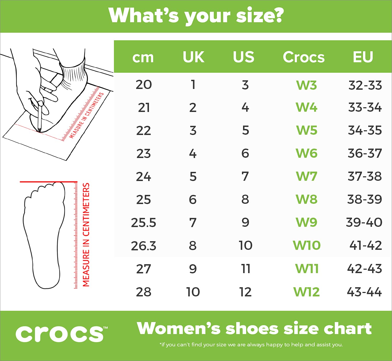 Crocs Pepper/White Flat For Women