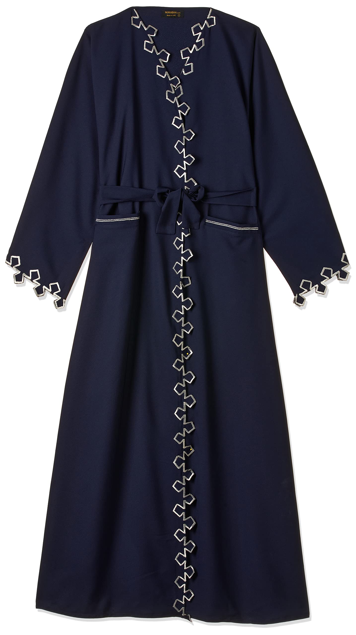 Nukhbaa Womens Premium Abaya Made With Fine Fabric, Comes With Matching Hijab AJ73A Ethnic Wear (pack of 5)
