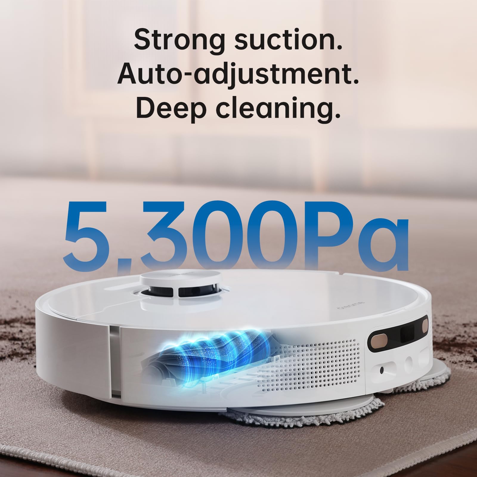 Dreame L10s Ultra Robot Vacuum Cleaner and Mop with Self-Cleaning Station (Automatic Dust Collection) 3D Obstacle Detection, 210m Suction 5300Pa, WiFi/APP/Alexa