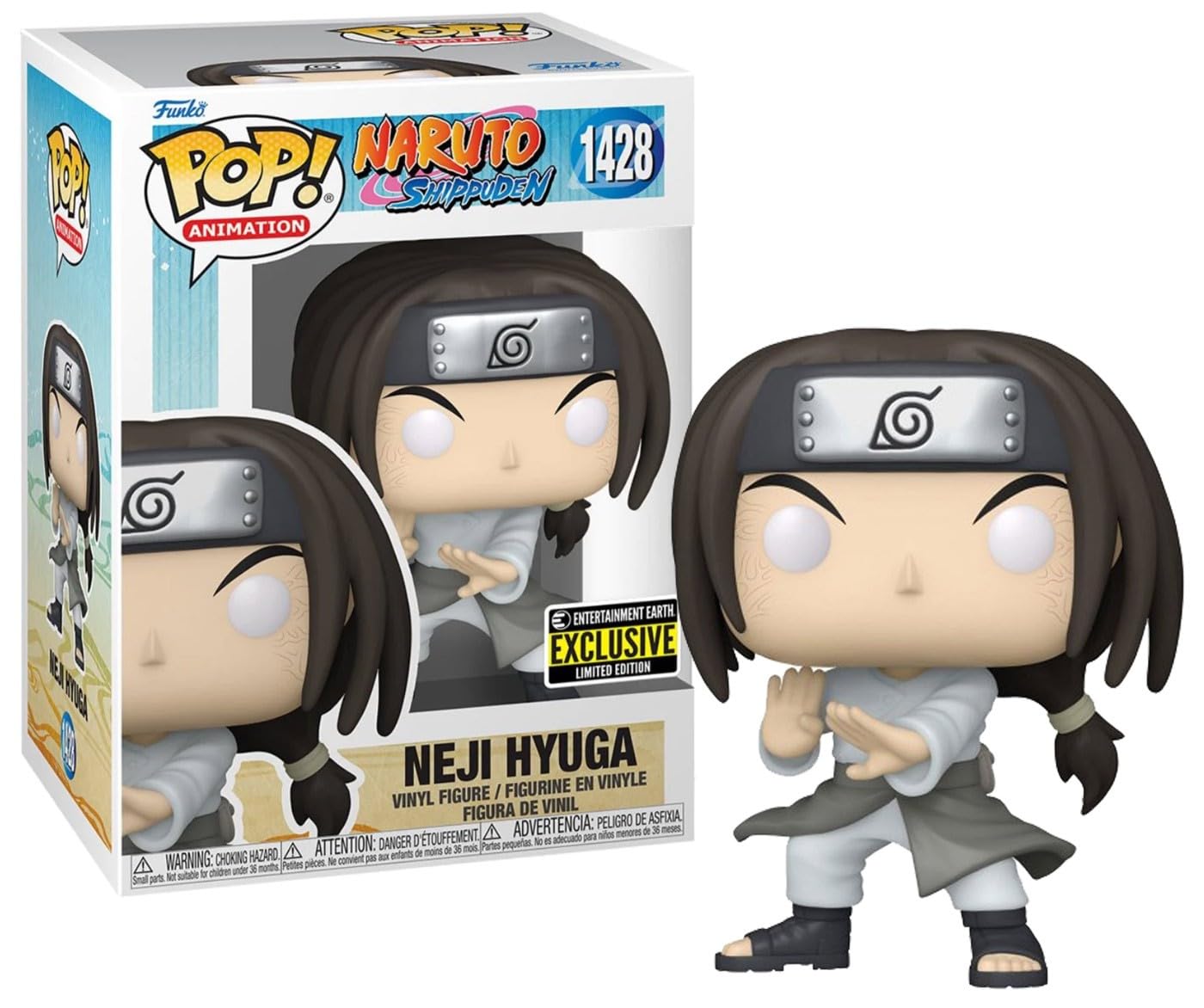 Funko Pop! Animation: Naruto - Neji w/chase (Exc), Collectable Vinyl Figure - 60655