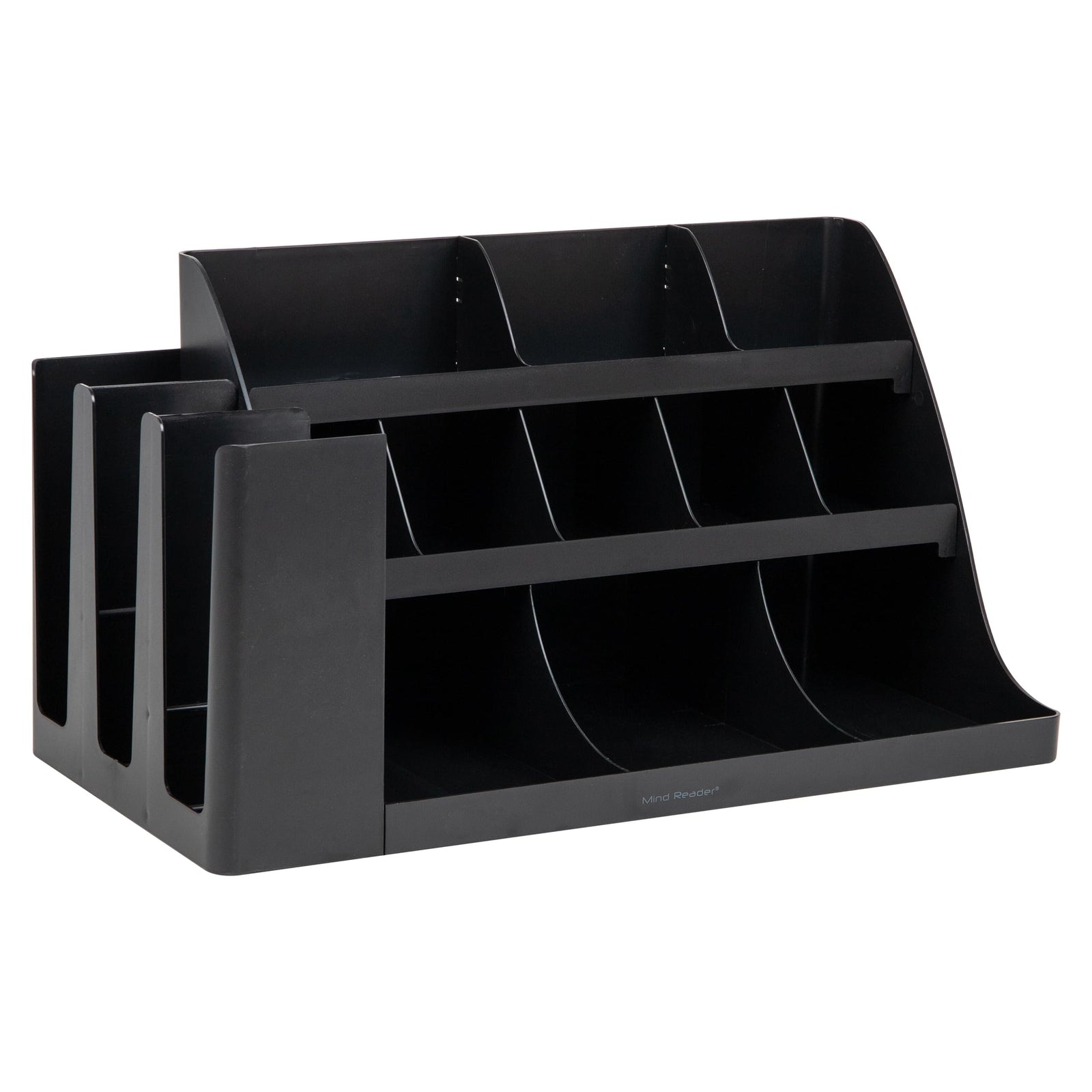 Mind Reader Condiment Organizer 24 x 12 x 12 COMORG2-BLK