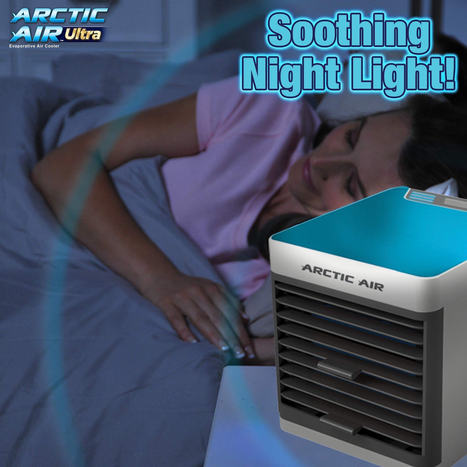 Ontel Arctic Ultra Seen On TV | Evaporative Portable Air Conditioner | Personal Space Cooler |