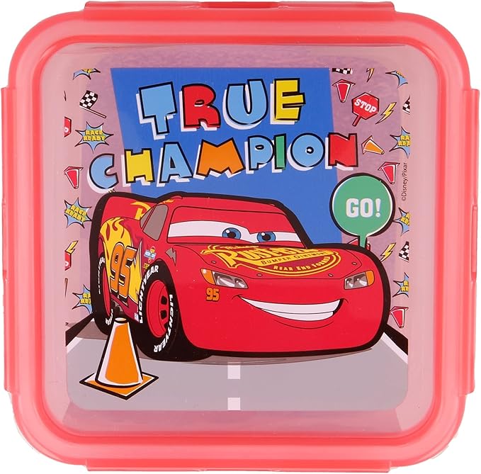 Stor Square Hermetic Food Container 730 Ml Cars Lets Race