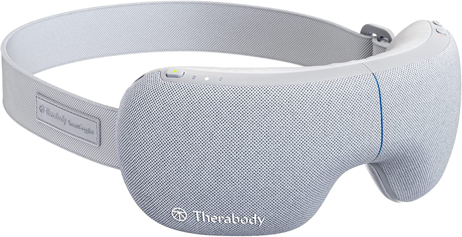 Therabody Smart Eye Massage Goggle, Grey, One Size