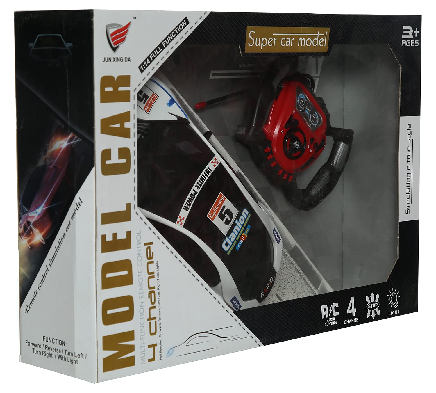 Jun Xing Da Race Car with Remote For Boys