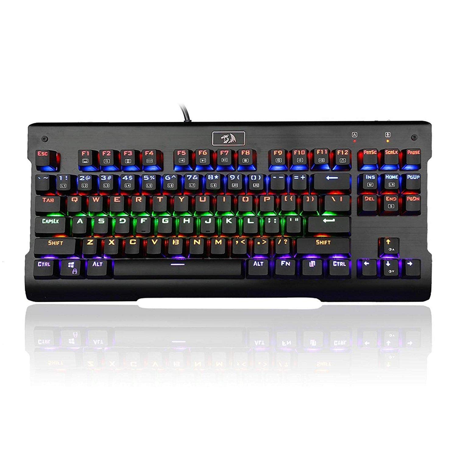 Redragon K561R Vishnu Gaming Keyboard, Black