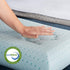 Weekender Ventilated Gel Memory Foam Pillow - Washable Cover - King Size