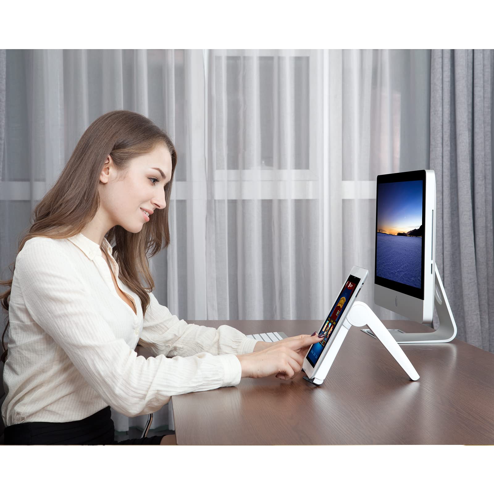 UPERGO Laptop, Tablet Foldable Stand- upto15.6