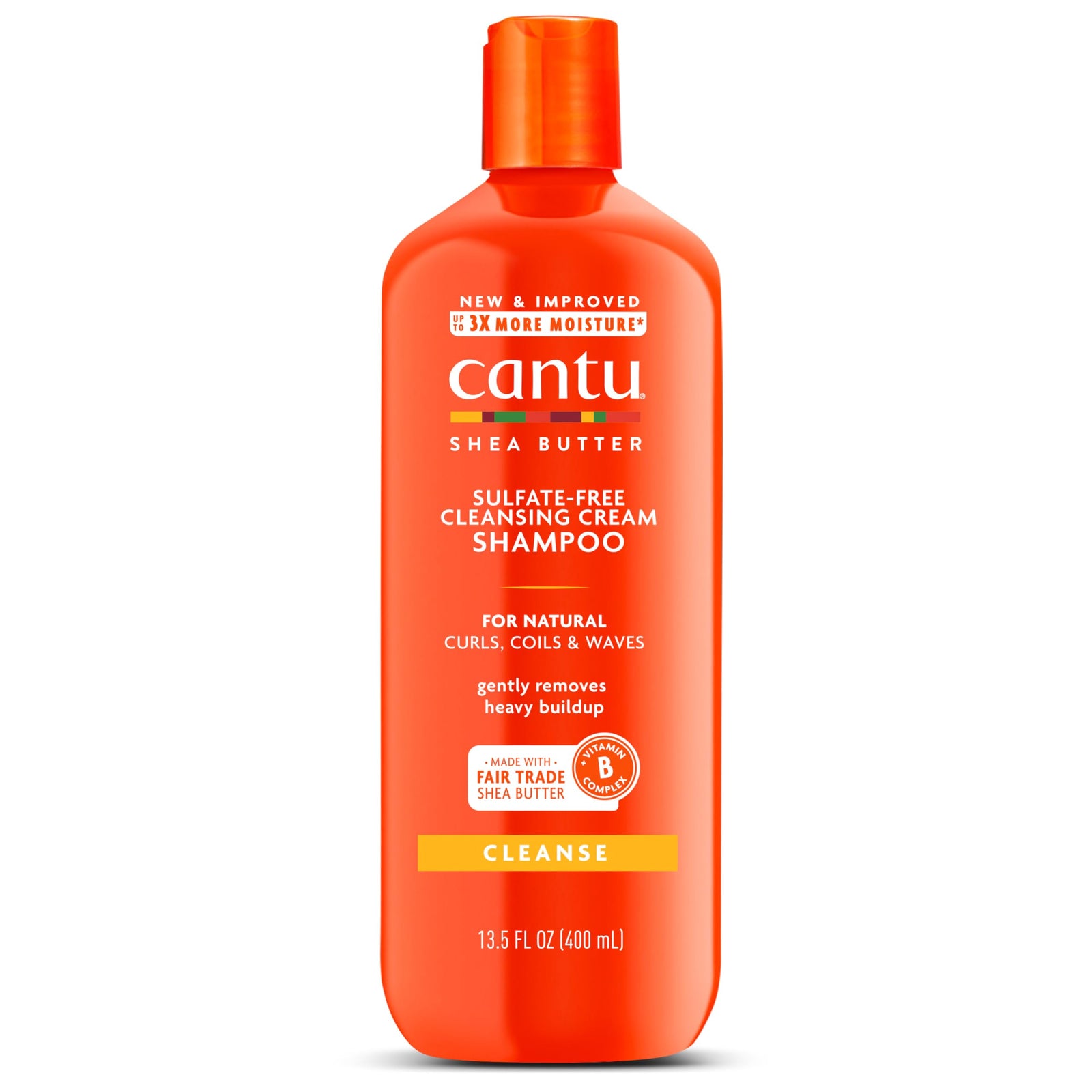 Cantu Shea Butter for Natural Hair Sulfate-Free Cleansing Cream Shampoo 400 ml