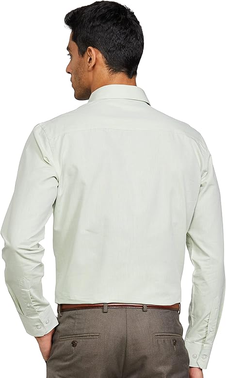 Amazon Brand - Symbol Men's Solid Slim Shirt (FAF-01)