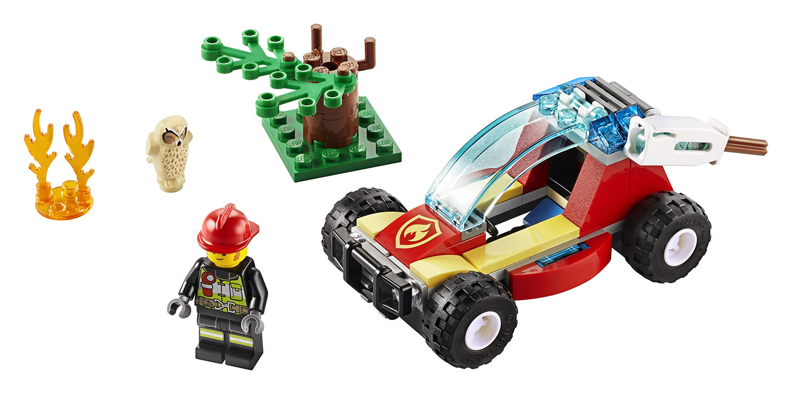 LEGO® City Forest Fire 60247 Building Kit (84 Pieces)