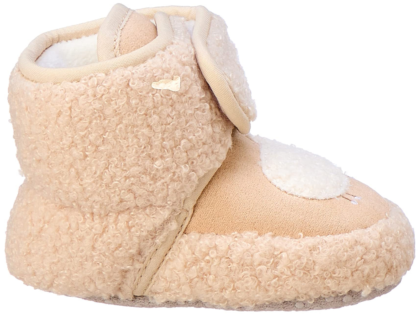 Mix & Max B252-2-Beige baby-girls Winter Fur Ankel BOOT - Beige.