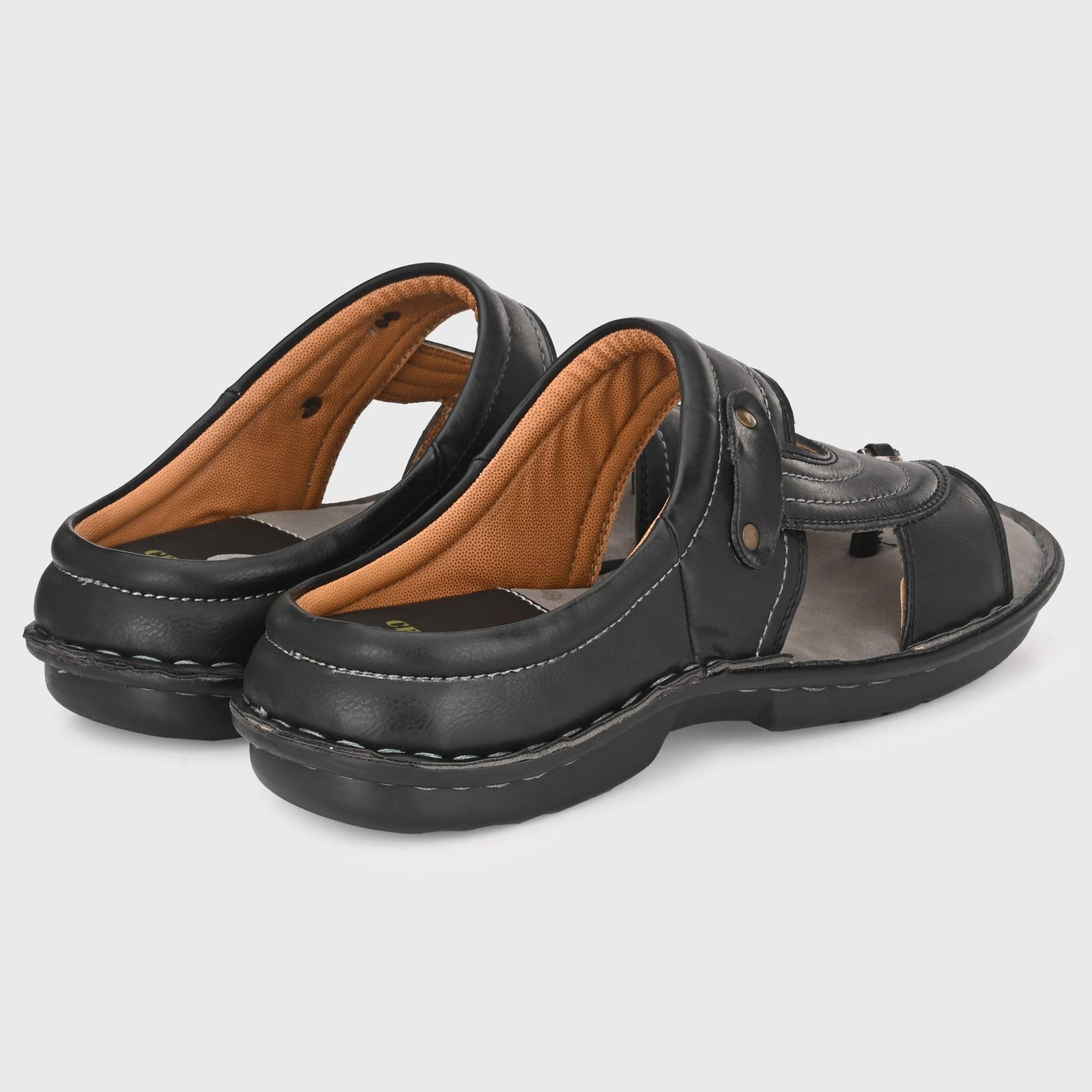 Centrino Black Men's Sandal