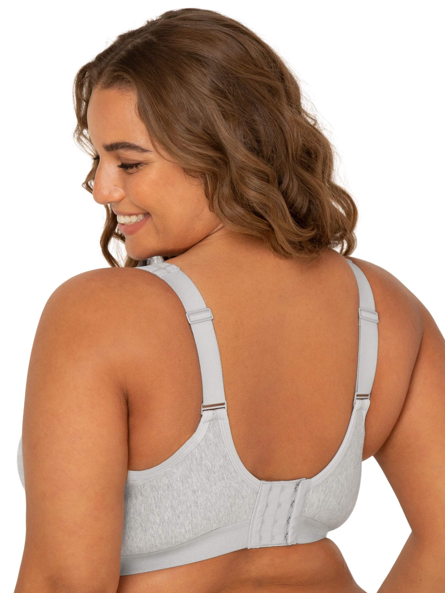 Fruit of the Loom Women's Soft Wireless Cotton Bra