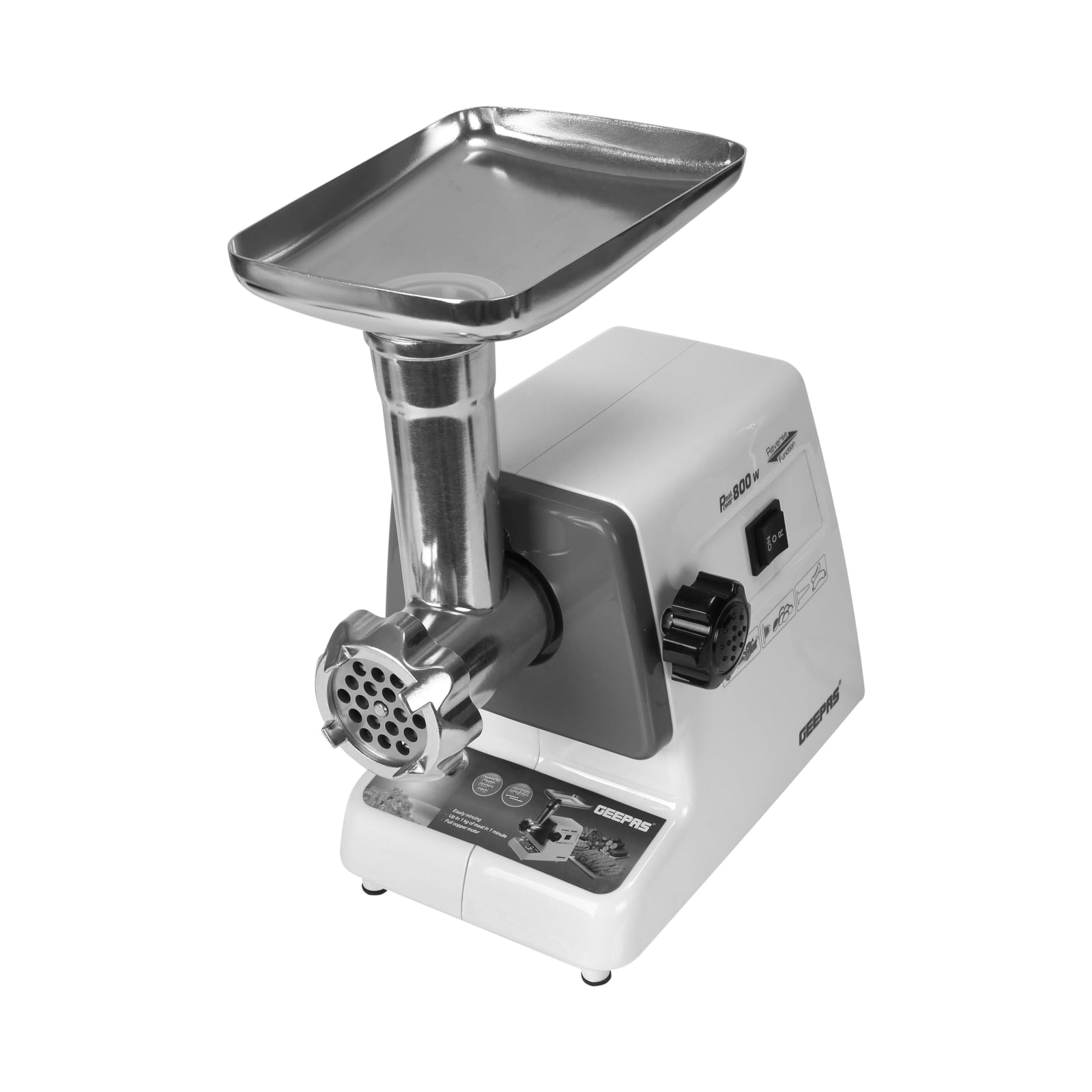 Geepas GMG767 Reverse Function Meat Grinder