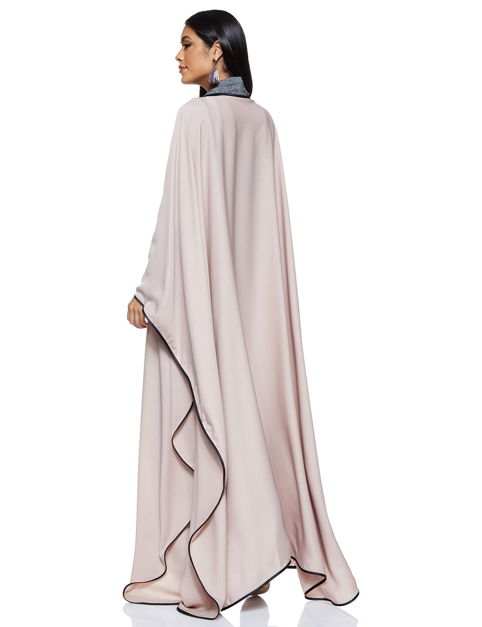 Nukhbaa Women's Abaya, Beige