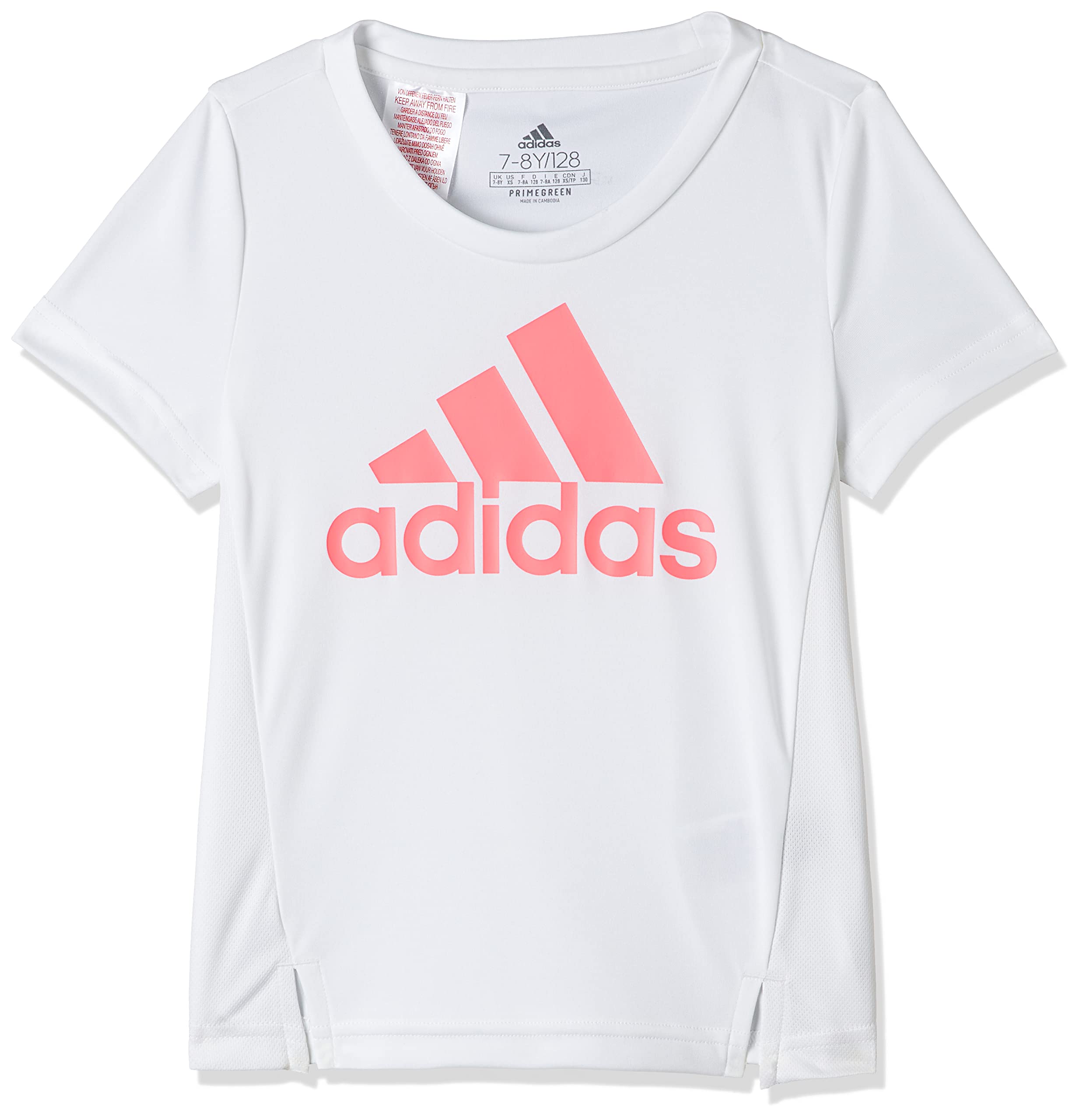 ADIDAS GIRLS D2M BIG LOGO T-SHIRT T-SHIRTS