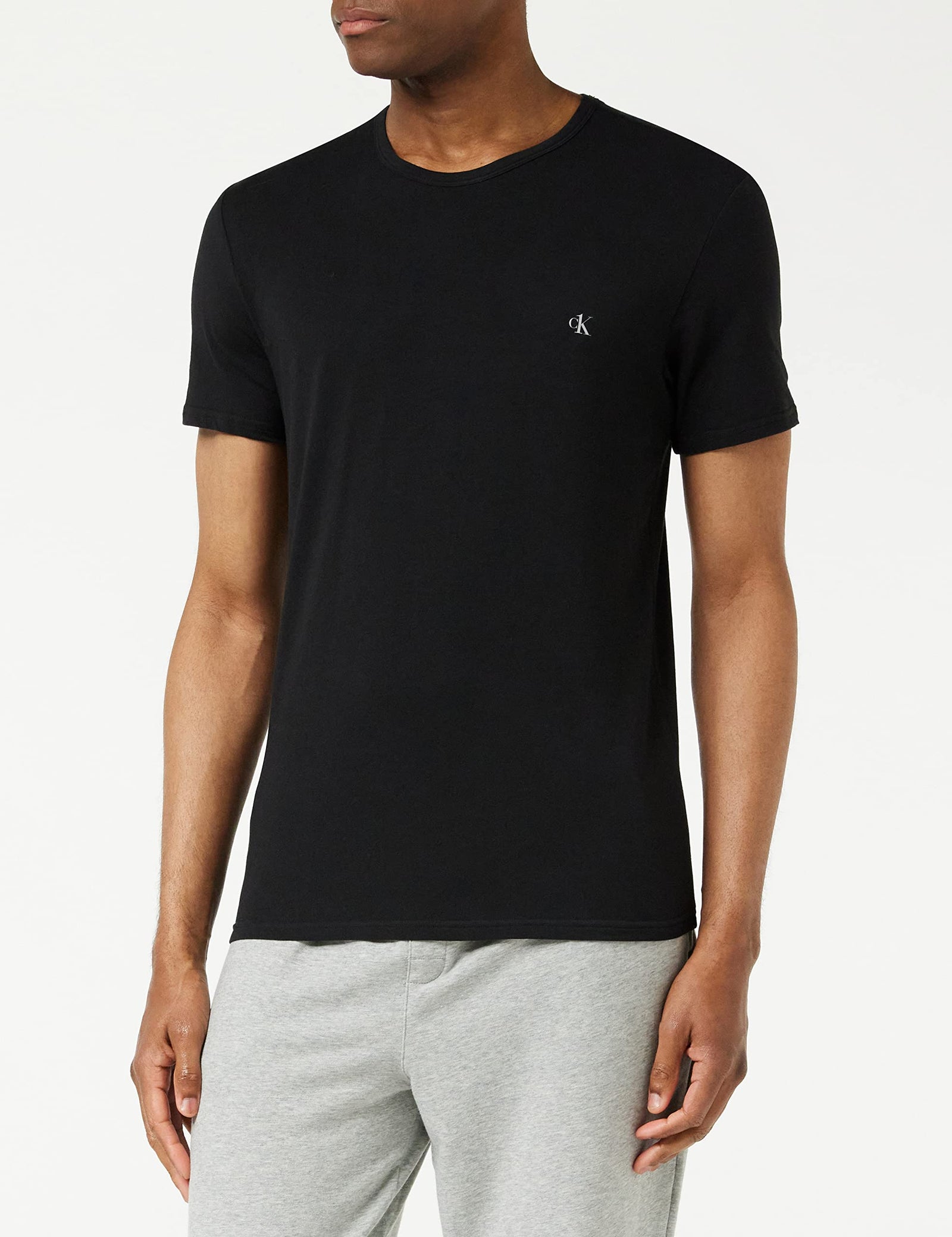 Calvin Klein mens S/S Crew Neck 2Pk T-Shirt