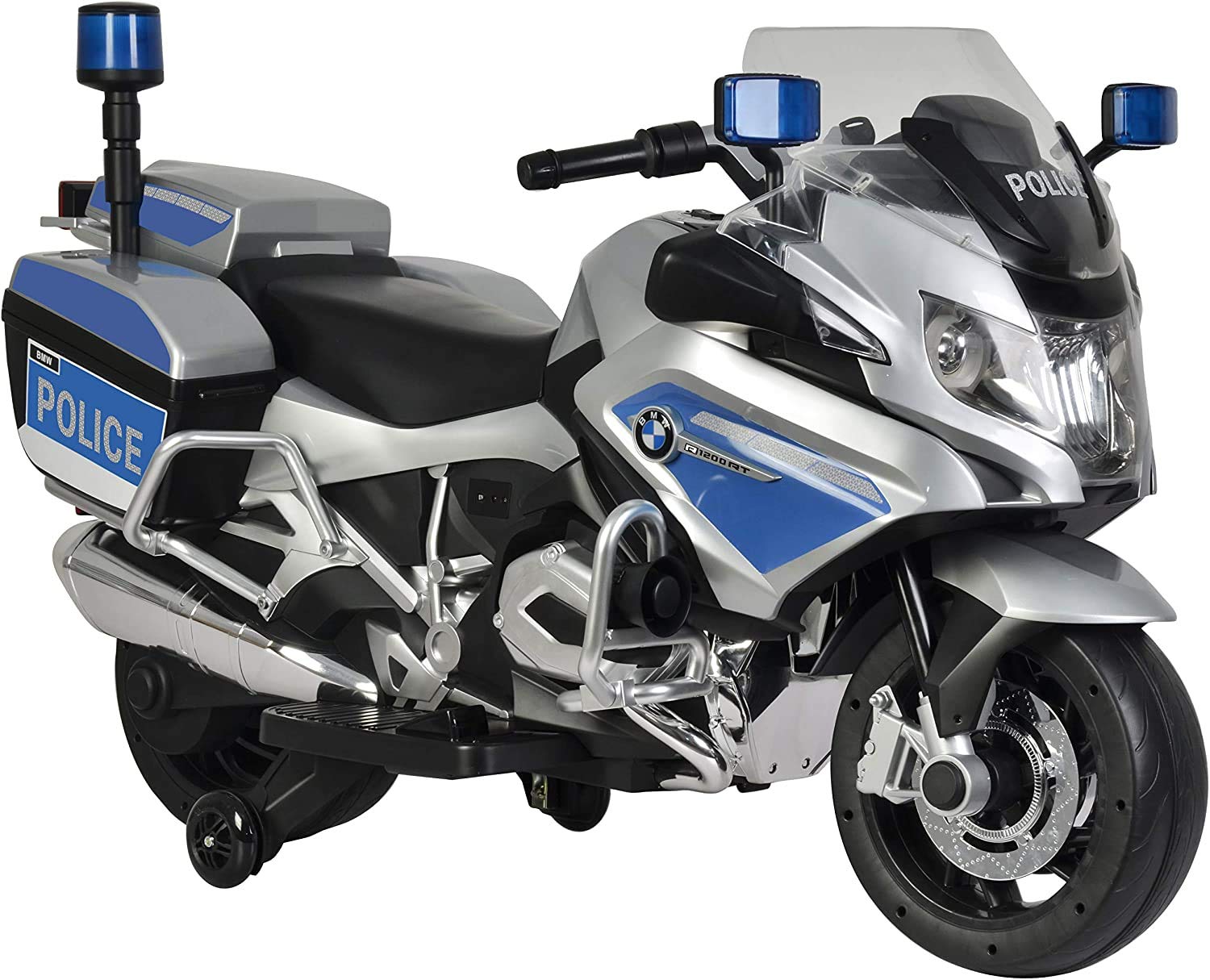 BMW 12V POLICE MOTORCYCLE 212 - SILVER