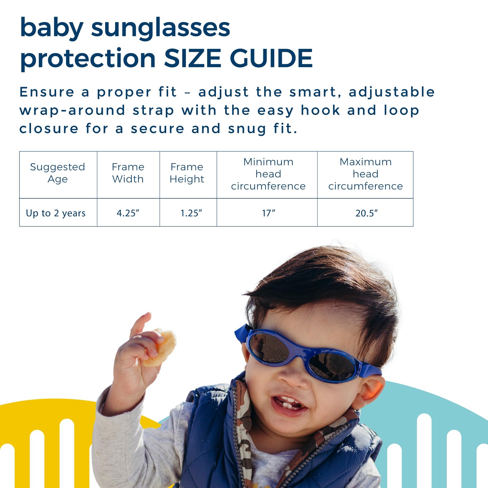 Baby BANZ Sunglasses Infant Sun Protection – Ages 0-2 Years – The Best Sunglasses for Babies & Toddlers, Baby