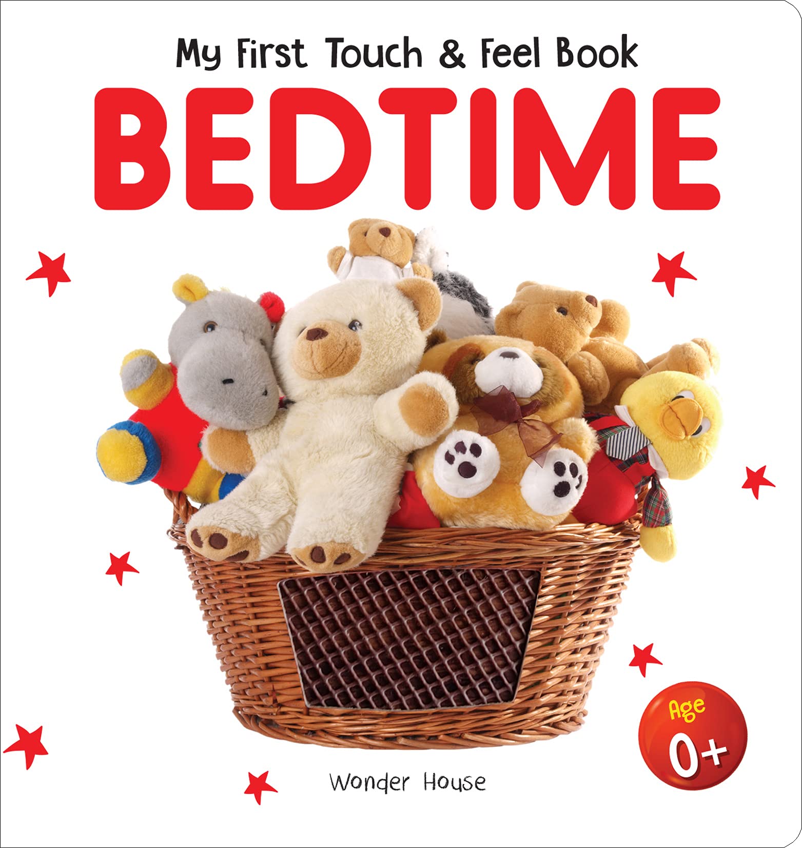 Prakash books My First Of Touch And Feel - Bedtime : Touch And Feel Board For Children