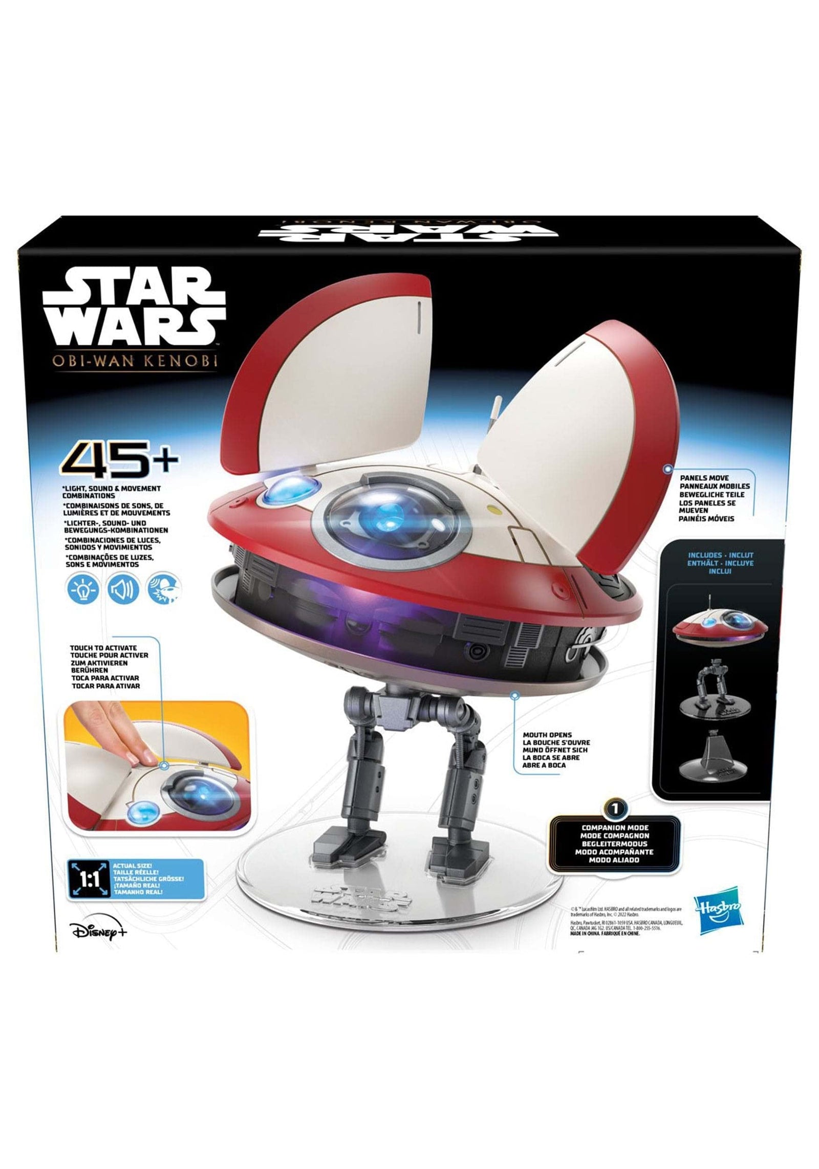 Star Wars L0-LA59 (Lola) Animatronic Edition, Obi-Wan Kenobi Series-Inspired Electronic Droid Toy, Star Wars Toy for Kids Ages 4 and Up