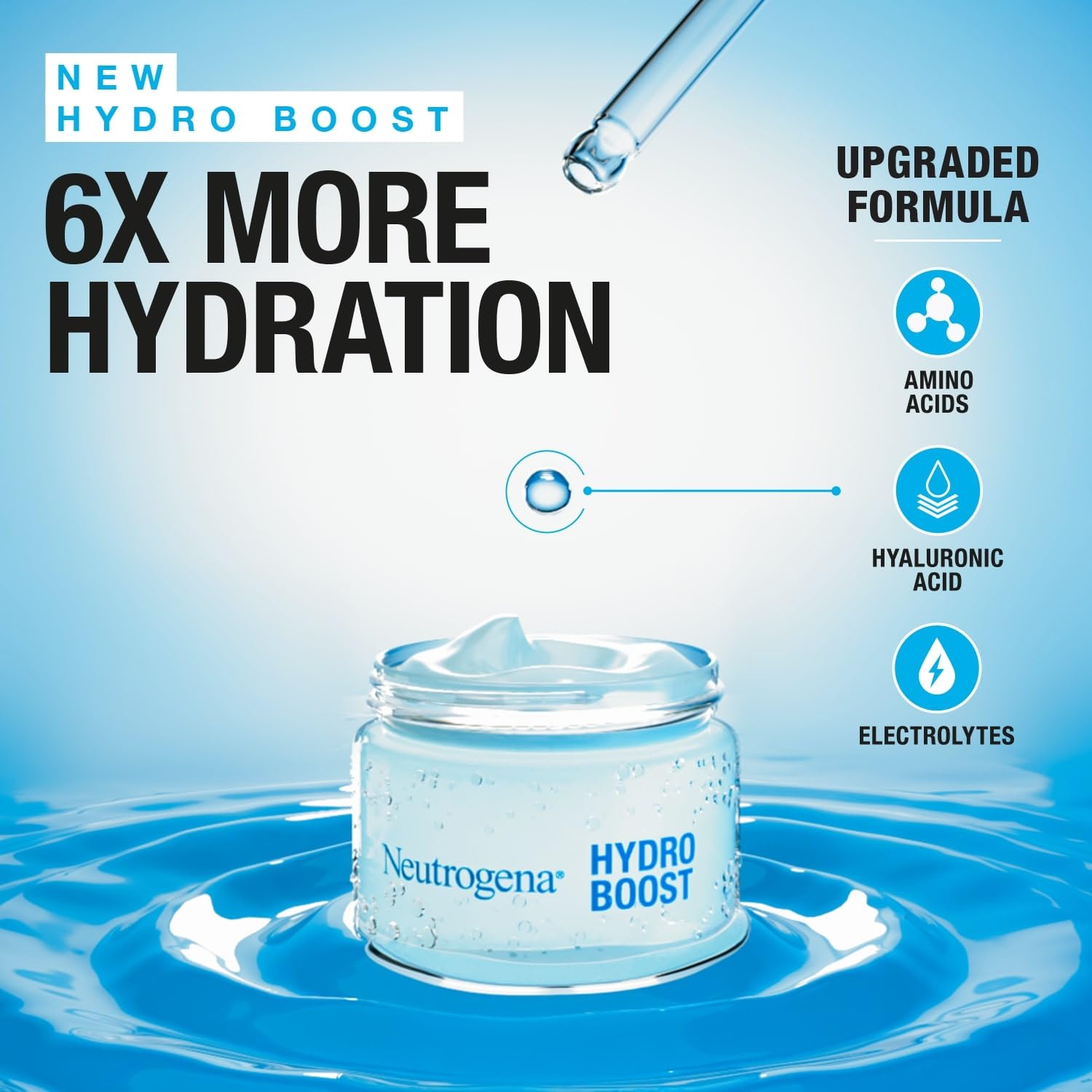 Neutrogena Hydro Boost Water Gel Face Moisturizer - 50 ml (Normal to Combination Skin)