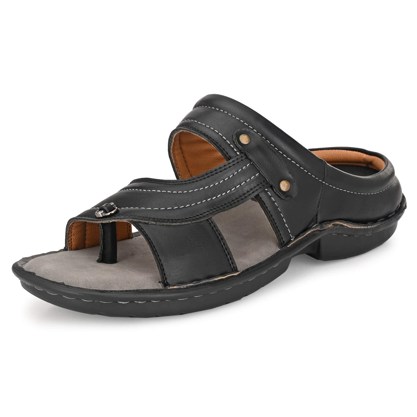 Centrino Black Men's Sandal