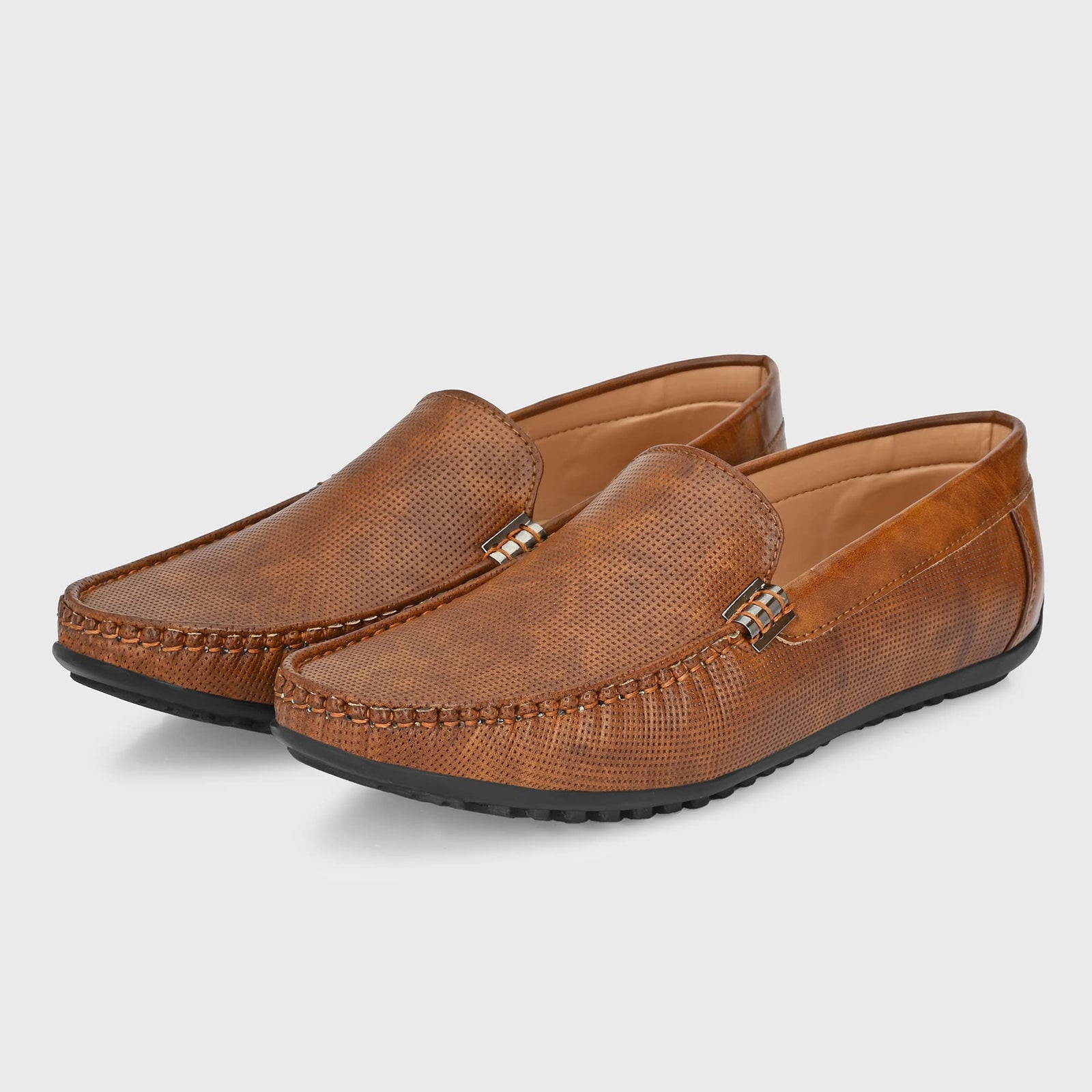 Centrino Men 9911-01 Leather Loafers Sandal