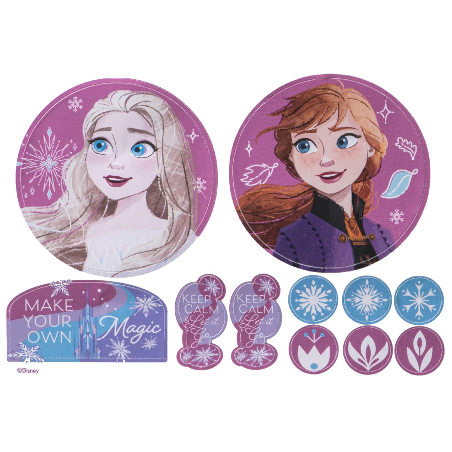 SMD'S Disney Frozen Stereo Headphones w/Padded Ear Cups and 11 stickers