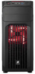 Corsair CC-9011050-WW Carbide SPEC Series SPEC-01 Aggressive Red LED Mid Tower Gaming Case, Black/Red