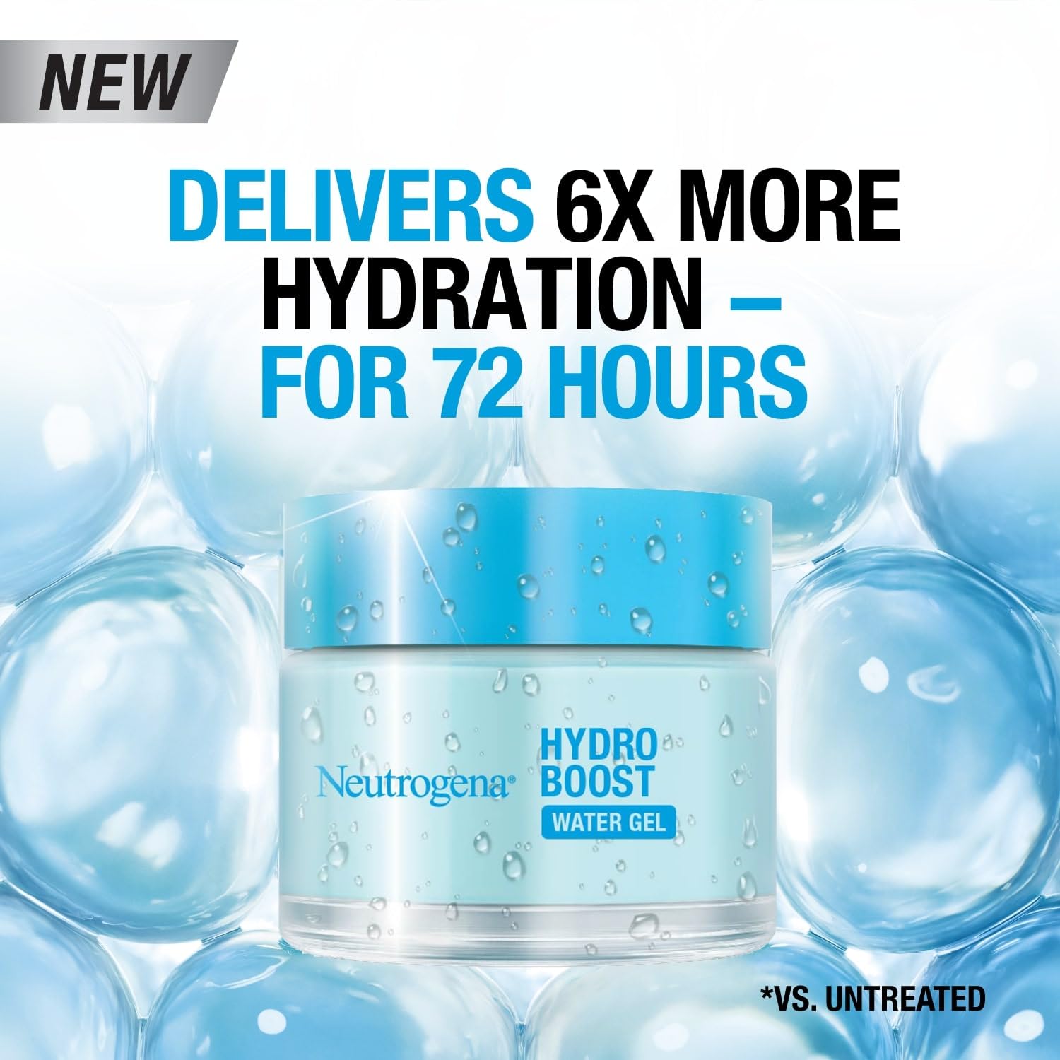 Neutrogena Hydro Boost Water Gel Face Moisturizer - 50 ml (Normal to Combination Skin)