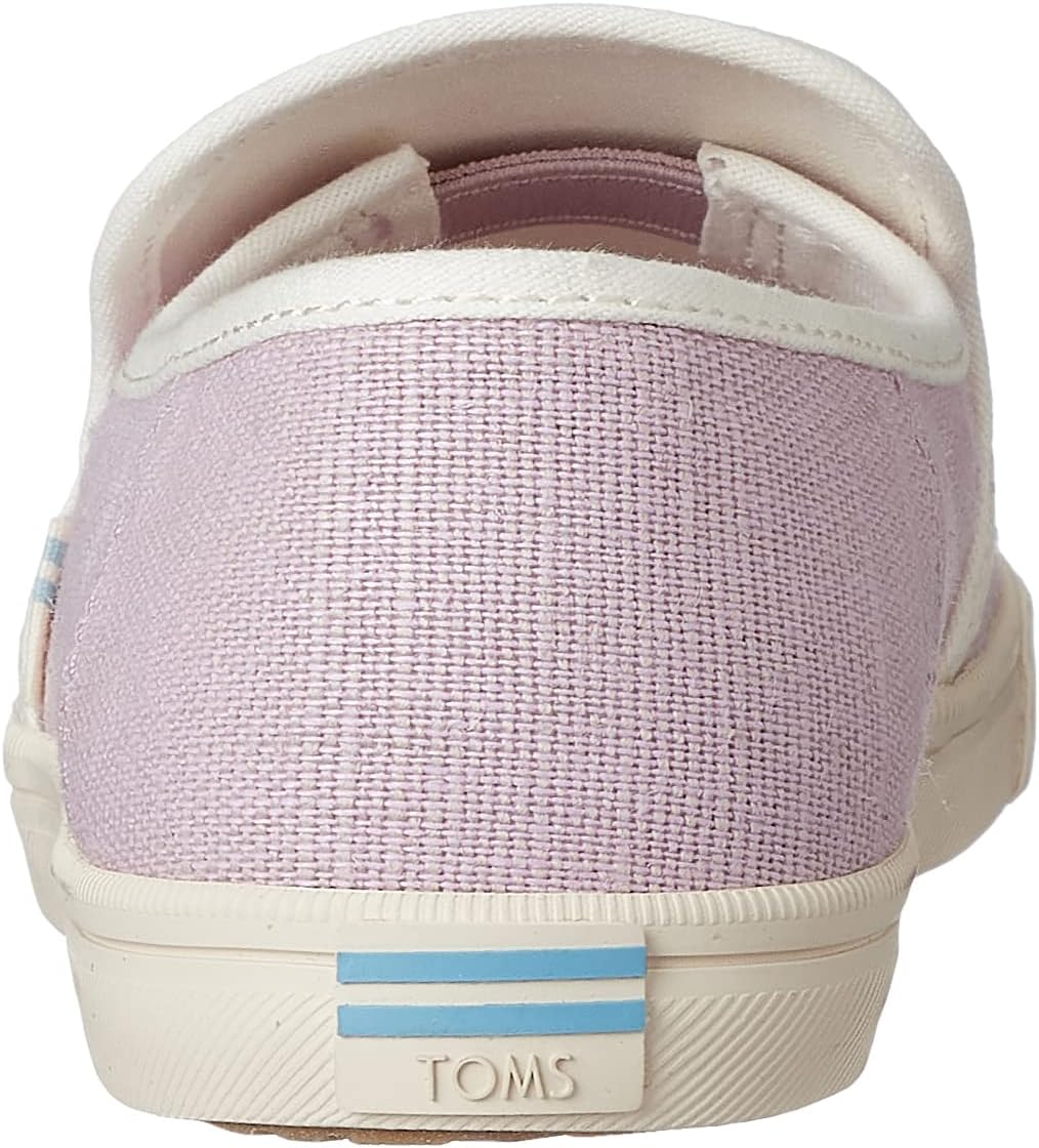 TOMS Contrast Trim Canvas Slip-on Shoes for Women