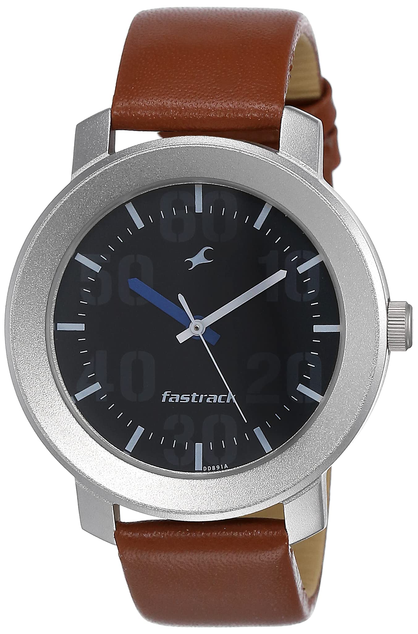 Fastrack Boy's Analogue Quartz Brown Leather Strap Watch 3121SL01, NM3121SL01 / NL3121SL01