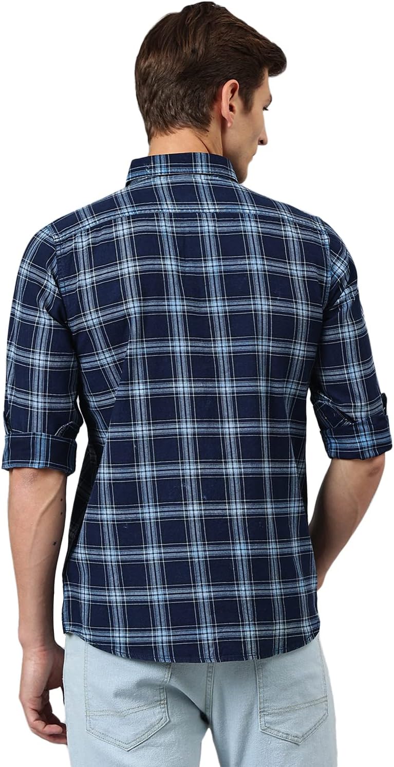 HammerSmith Indigo Checks Shirt