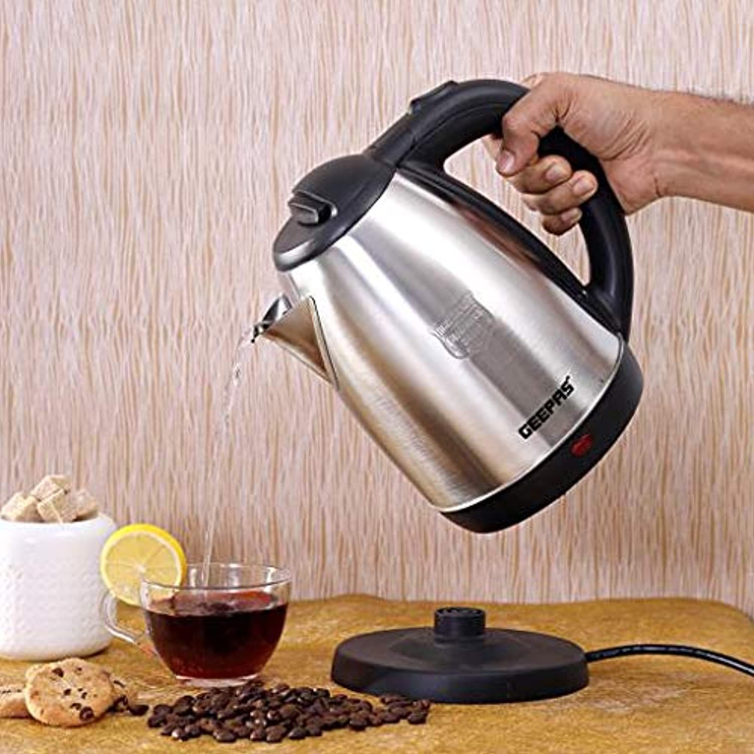 Geepas Kettle, Silver, GK5454