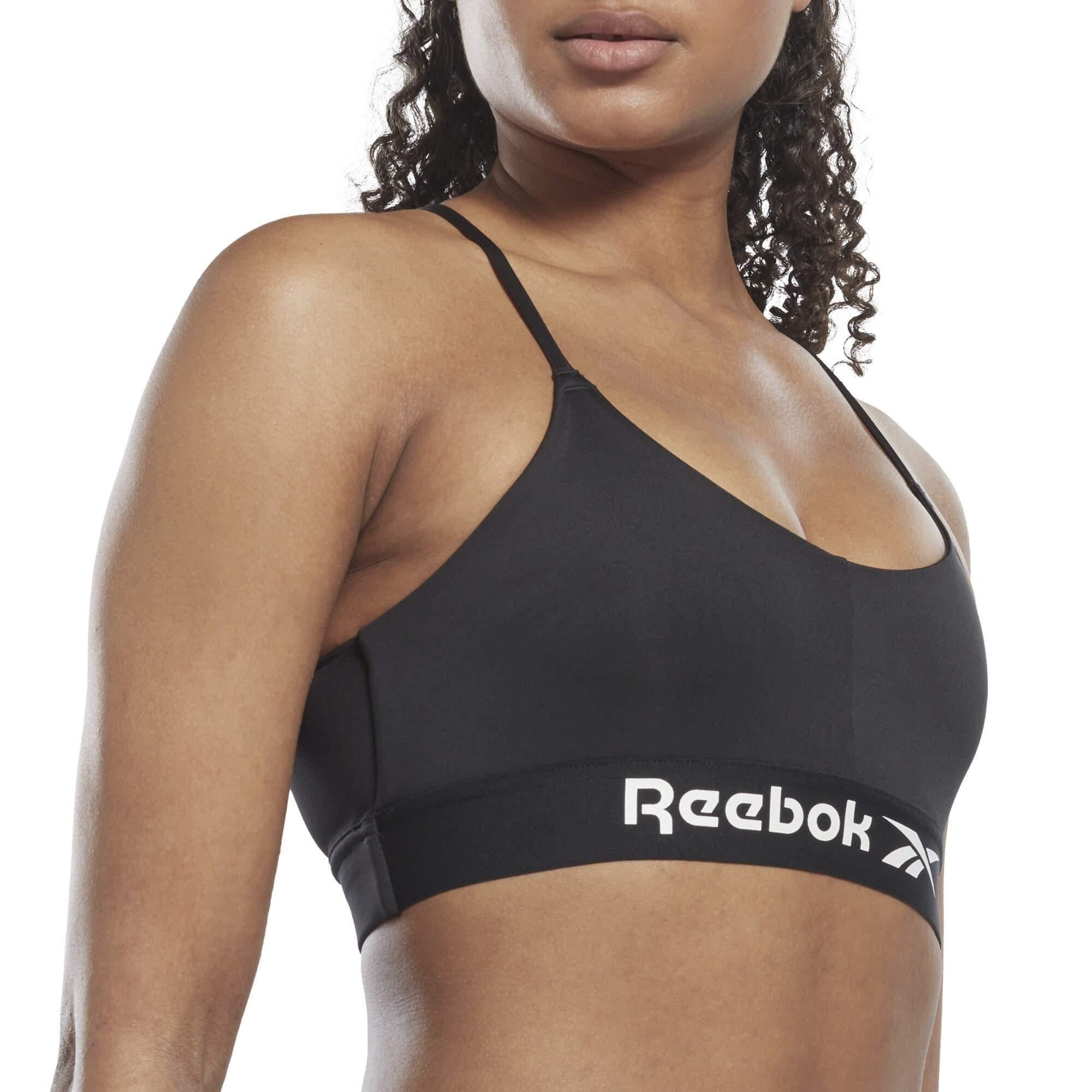 Reebok Women's Workout Ready Sports Bra.Black.