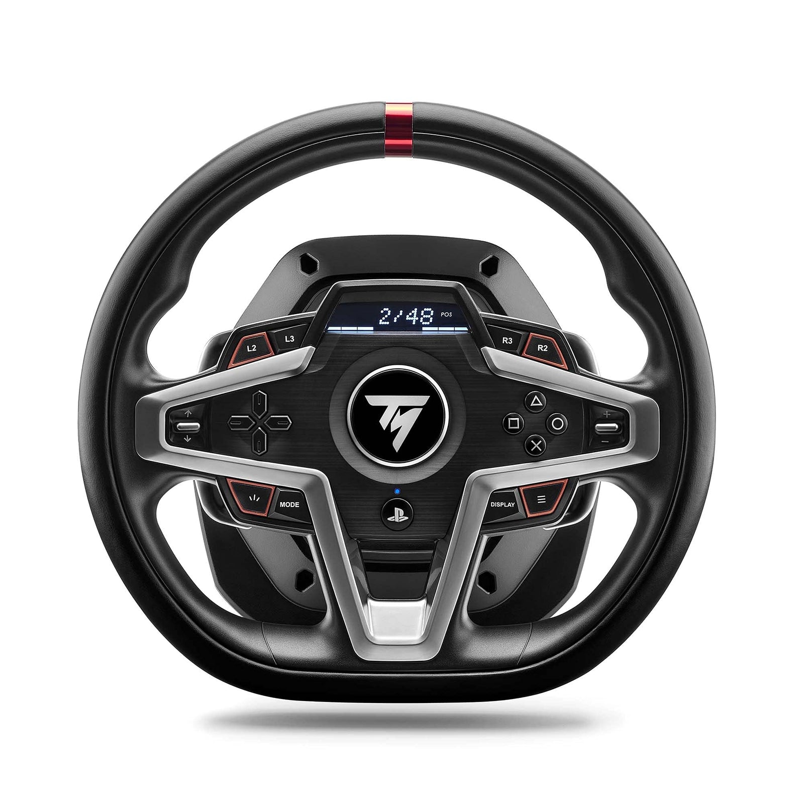 Thrustmaster T248, Racing Wheel And Magnetic Pedals, Hybrid Drive, Magnetic Paddle Shifters, Dynamic Force Feedback, Screen With Racing Information (Ps5, Ps4, Pc)